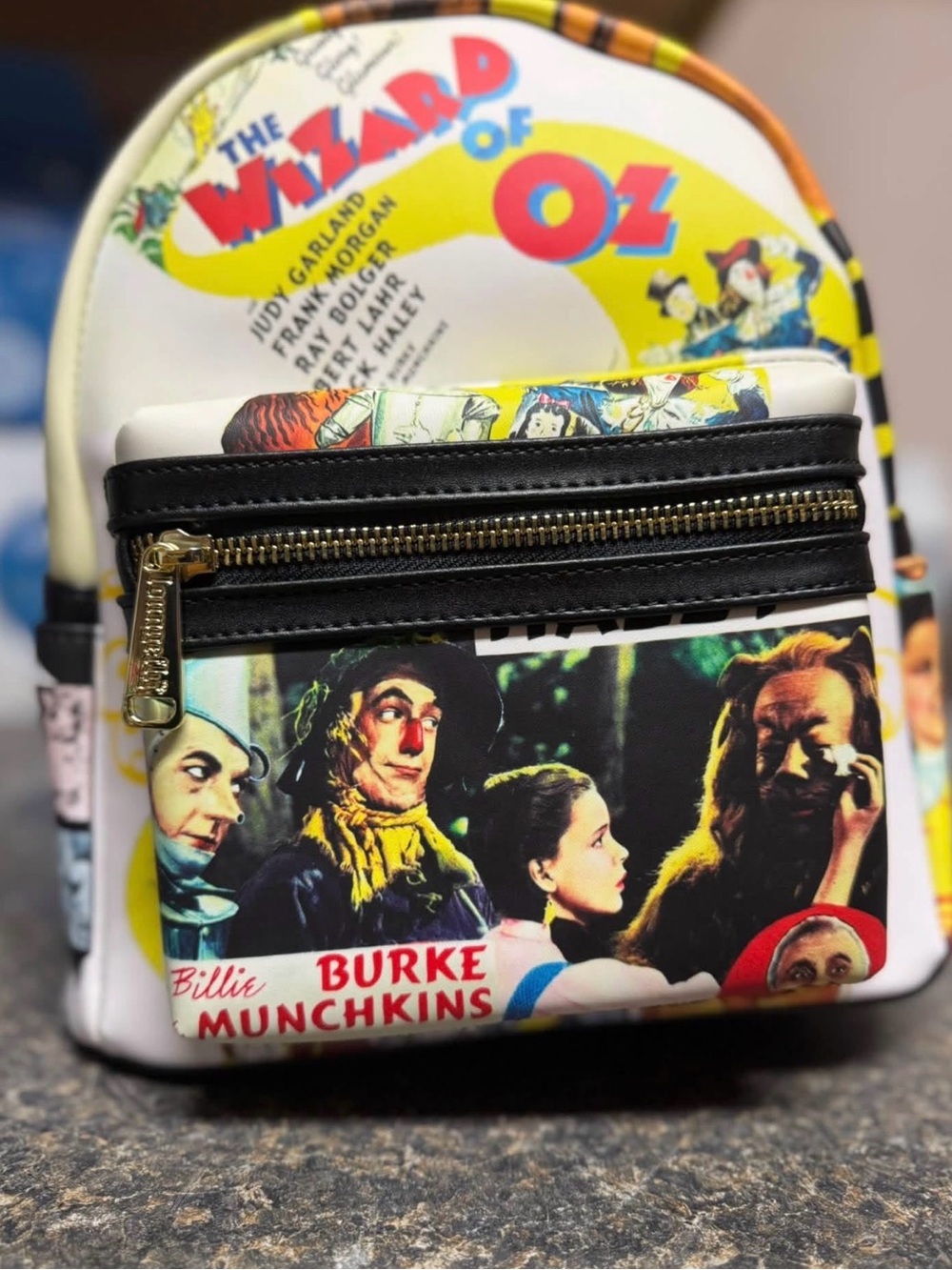 Loungefly Wizard of Oz Movie Poster Mini Backpack NWT